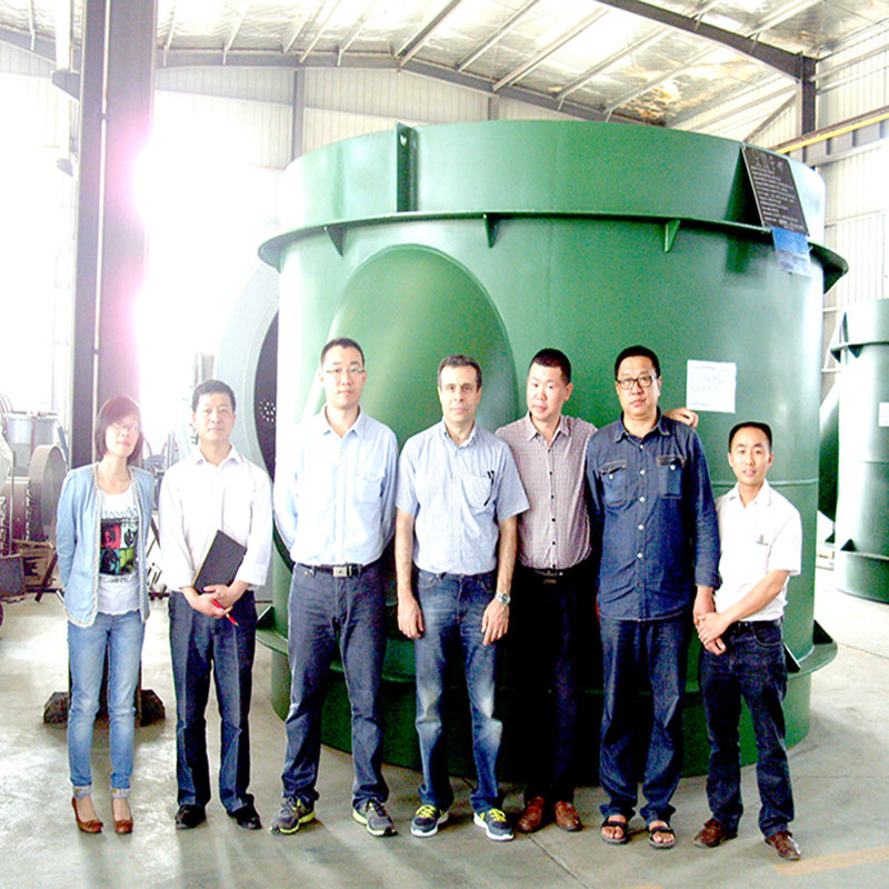 China Steel and Iran LKA company users to the company to accept the heating furnace equipment