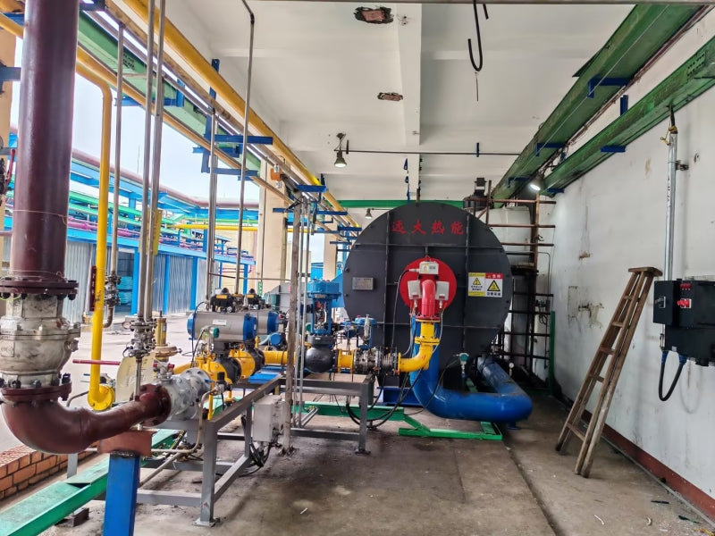 Juhua Group Hydrogen/Natural Gas Dual Fuel Hot Air System Project