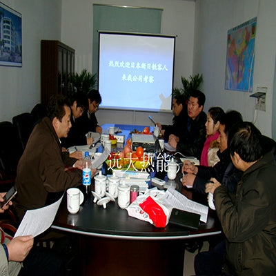 Customers from Nippon Steel Corporation come to the company for inspection and negotiation