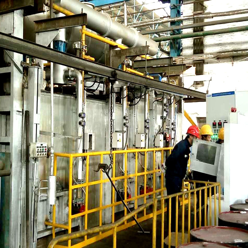 Tractor factory coal to natural gas forging heating furnace equipment on-site