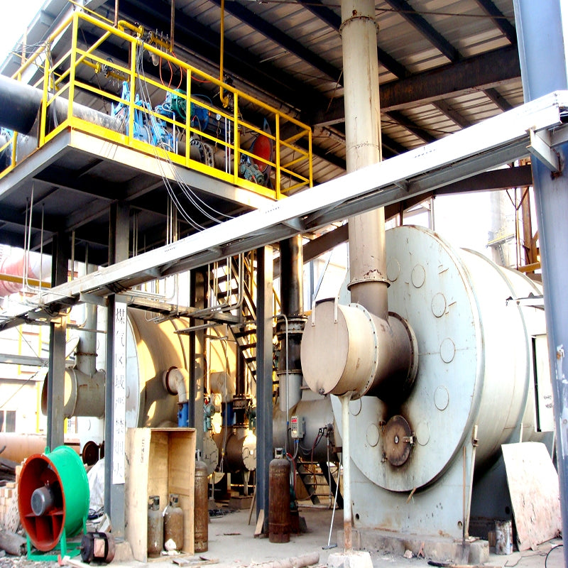 On site low nitrogen burner of Tianjin Iron and Steel Company