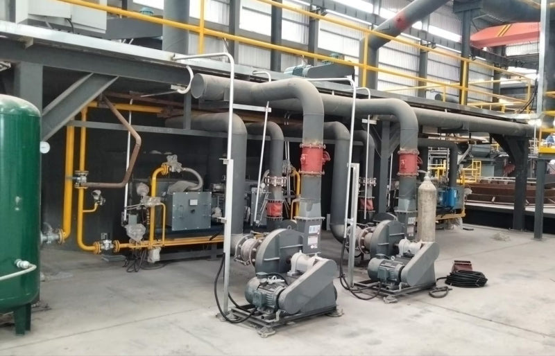 Regenerative Lead Melting Furnace Combustion System